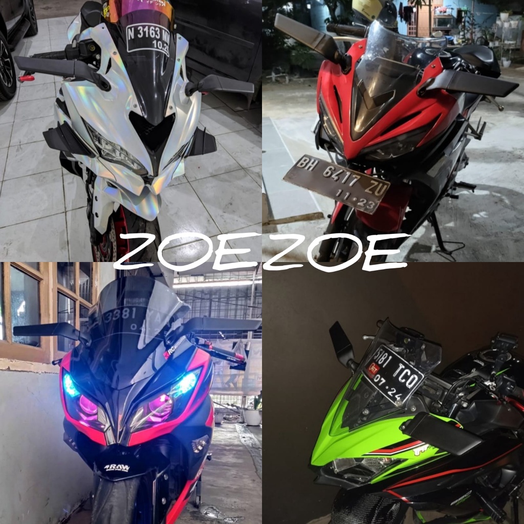 Spion Stealth Spion VARIASI kawasaki ninja 250 ZX25R Ninja 250 fi 400 XMAX ZX10R