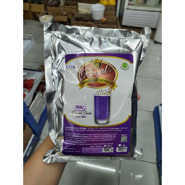 

royal powder drink taro 500gr