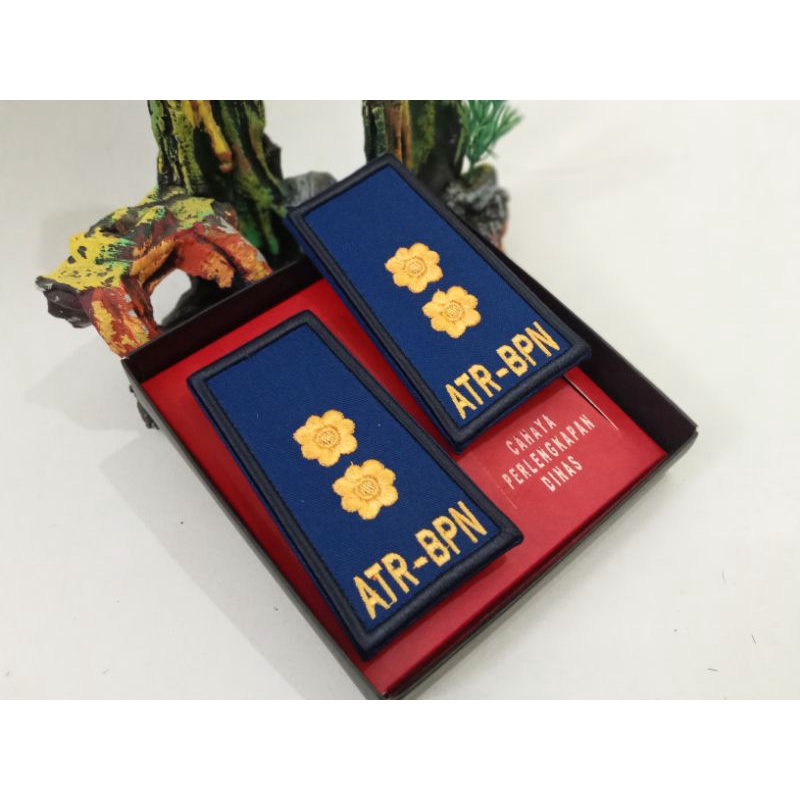 Pangkat Pdh ATR BPN 4B Kain Bordir