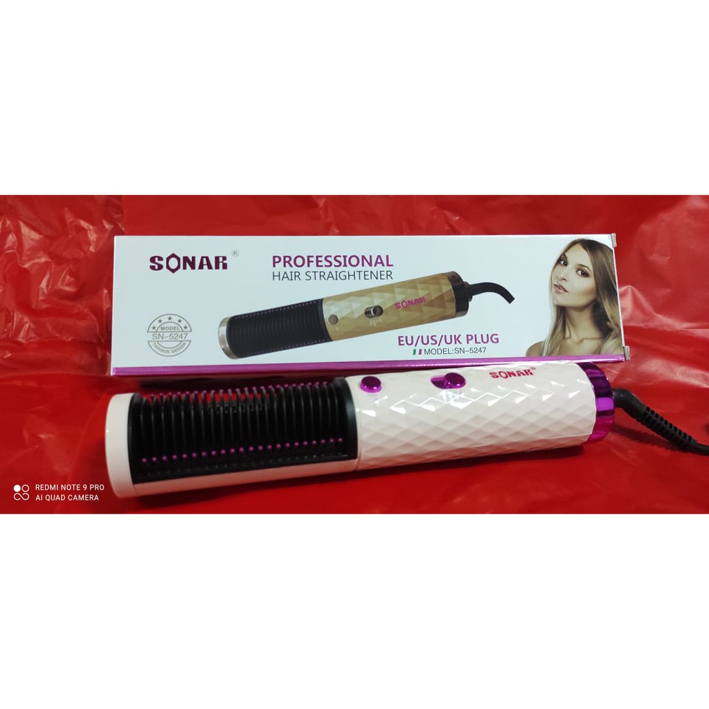 SISIR BLOW SONAR  PROFESSIONAL HAIR STRAIGHTENER 5247 DIJAMIN ORIGINAL