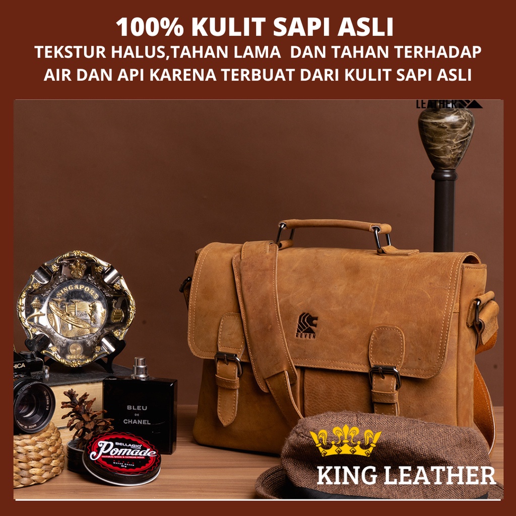 tas laptop kulit pria   tas kerja pria   tas kantor kulit asli   laptop asgard bag   tas formal   ta