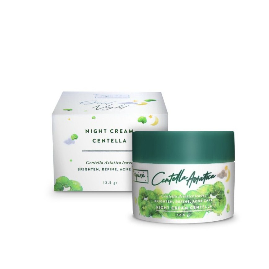 ✨ AKU MURAH ✨NPURE Night Cream Centella Asiatica (Cica Series) / Cream Malam