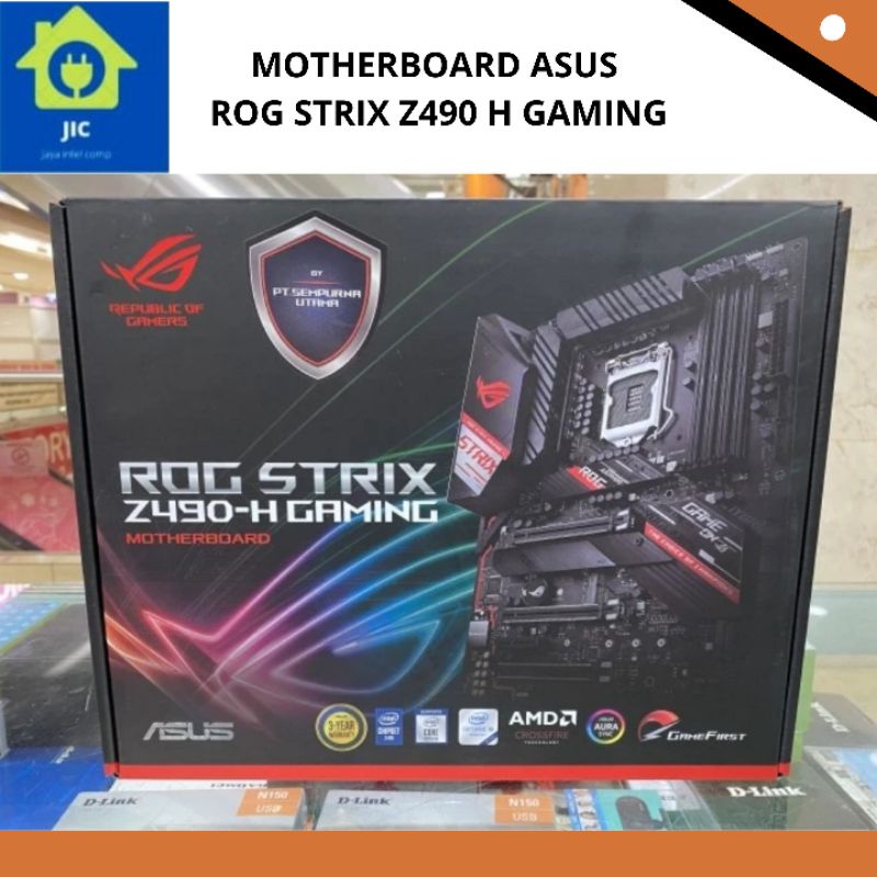 MOTHERBOARD ASUS ROG STRIX Z490 H GAMING