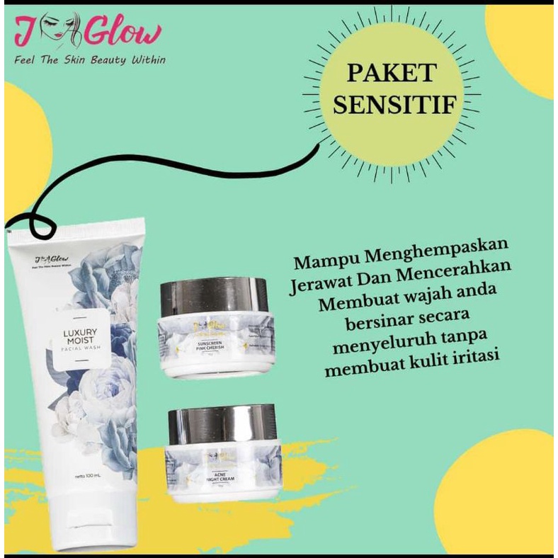 Jglow paket sensitif