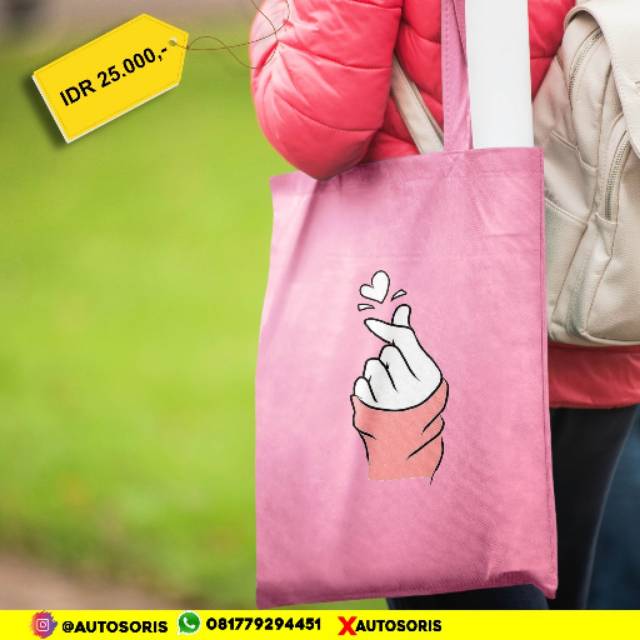 Tote Bag Kanvas Custom