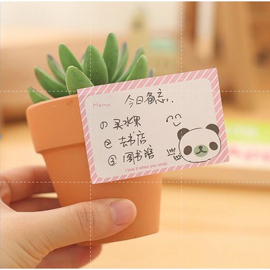 

Sticky Note/Post-It/Memo Tempel Persegi Panjang Gambar Lucu dan Imut