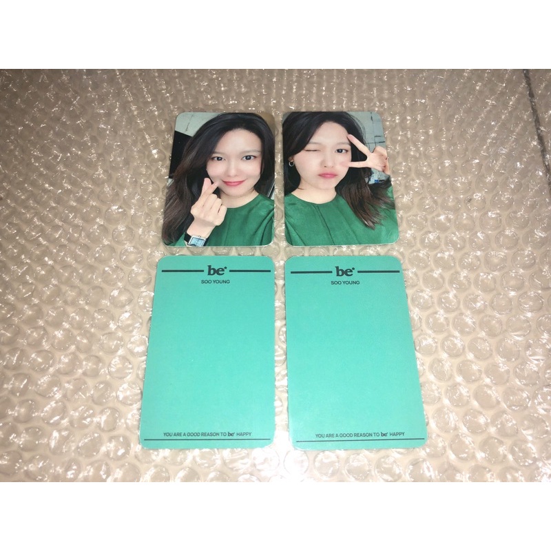 (READY) SOOYOUNG - OFFICIAL PHOTOCARD BEAMING EFFECT  SNSD GIRLS GENERATION (Baca deskripsi) Album T