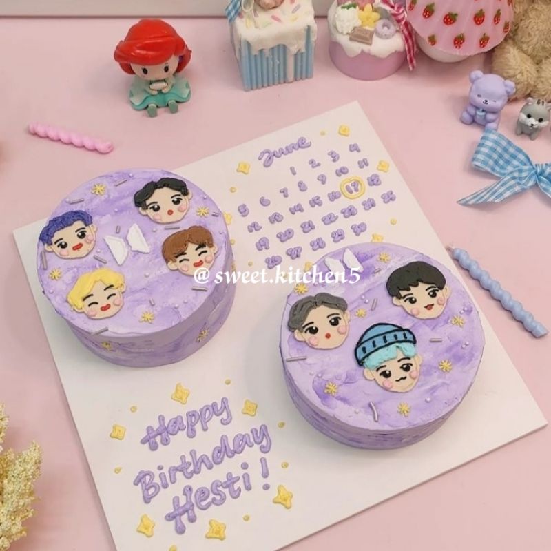 

2 in 1 bento cake | BIRTHDAY CAKE