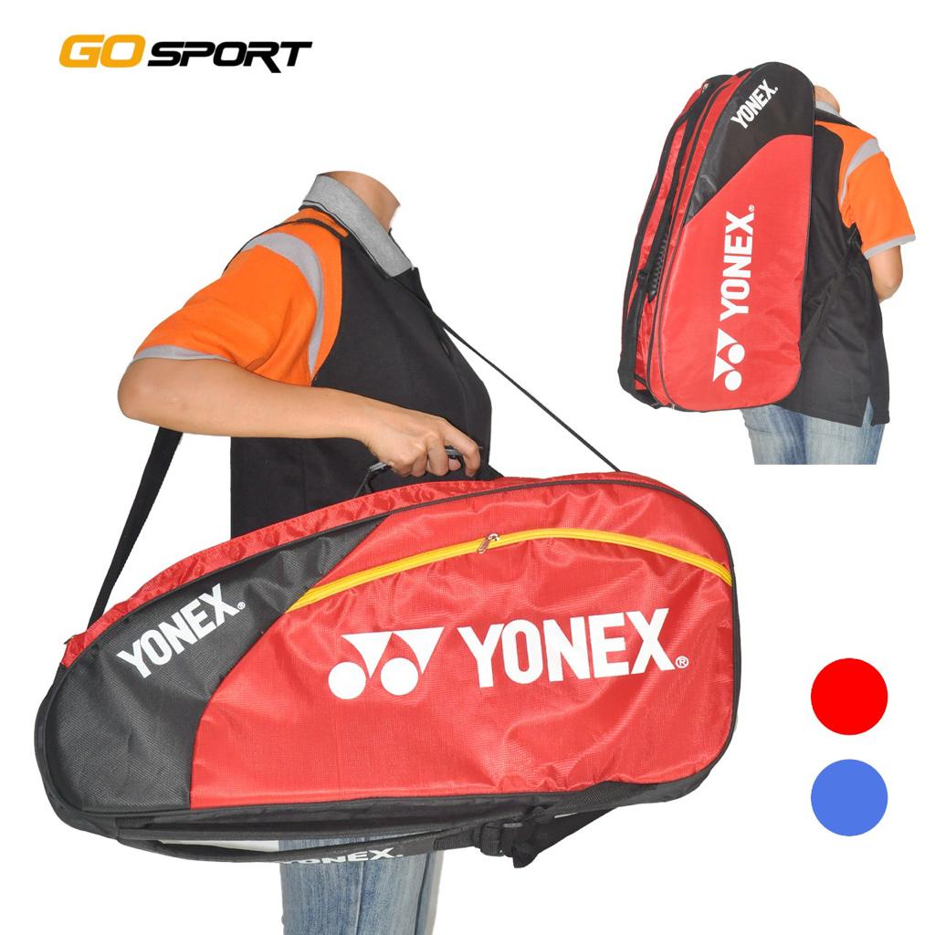 TY2R - TY3R tas raket badminton Yonex tas raket 2 resleting dan 3 resleting thermo