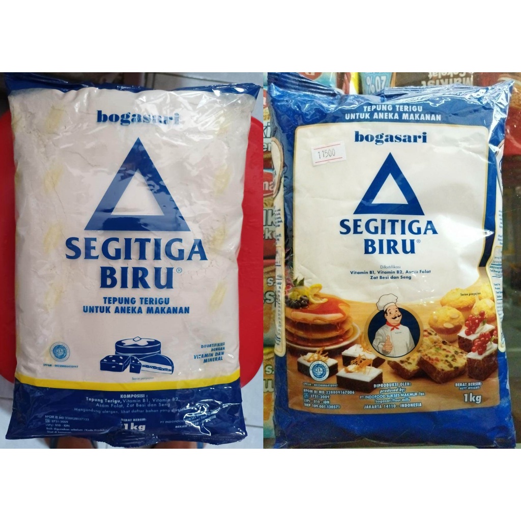 

Tepung Terigu Segitiga Biru 1000 gr Biasa & Premium