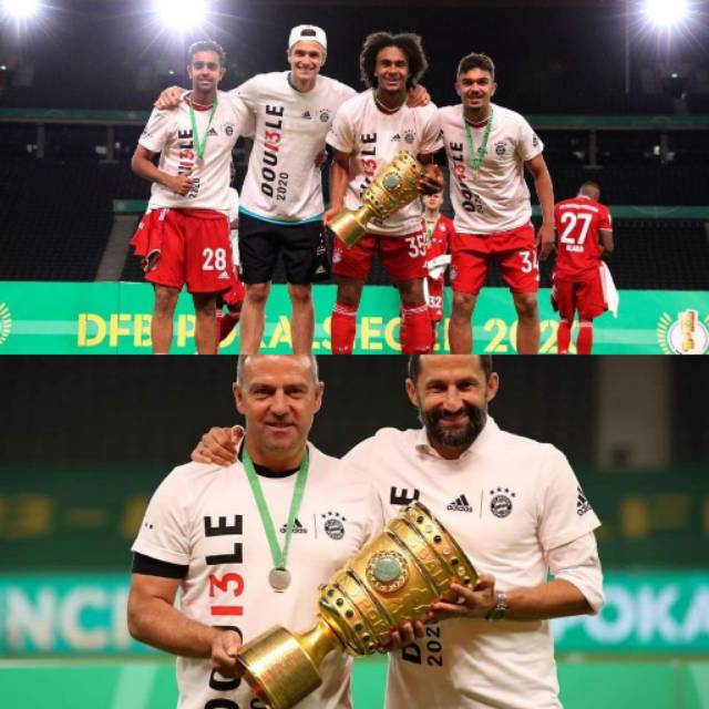 (M, L) KAOS DOUBLE WINNER 2020 - JUARA DFB-POKAL 2020