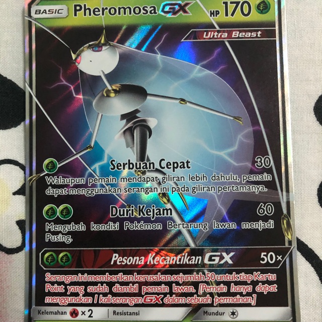 Pheromosa GX RR - TCG Pokemon Indonesia