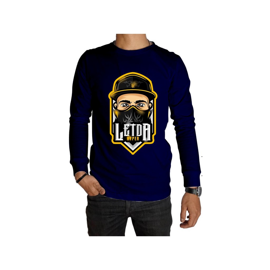 BAJU KAOS LETDA HYPER LENGAN PANJANG FREE FIRE Shopee Indonesia
