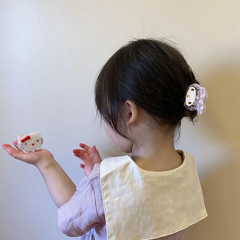 Rebuy Kartun Klip Rambut Lucu Kreatif Sederhana Anime Kecil Sedang Anak Hiasan Kepala Aksesoris Rambut Asetat Perempuan