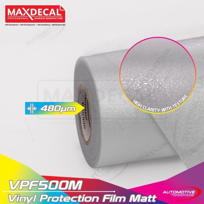 [Meteran] Maxdecal VPF500M-127 Laminasi Decal Matt Kasar Tebal Super