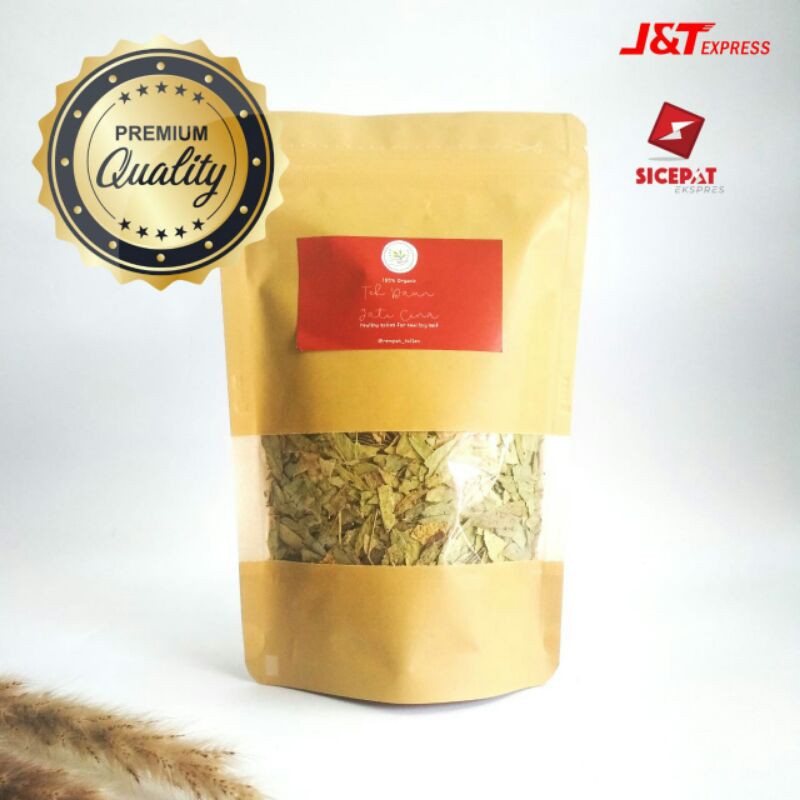 

Teh Daun Jati China Utuh & Bubuk obat diet langsing Herbal Organik 50 gr