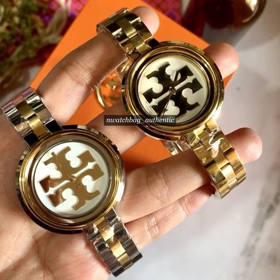 Jam Tangan Wanita Tory Burch Miller Stainless Original