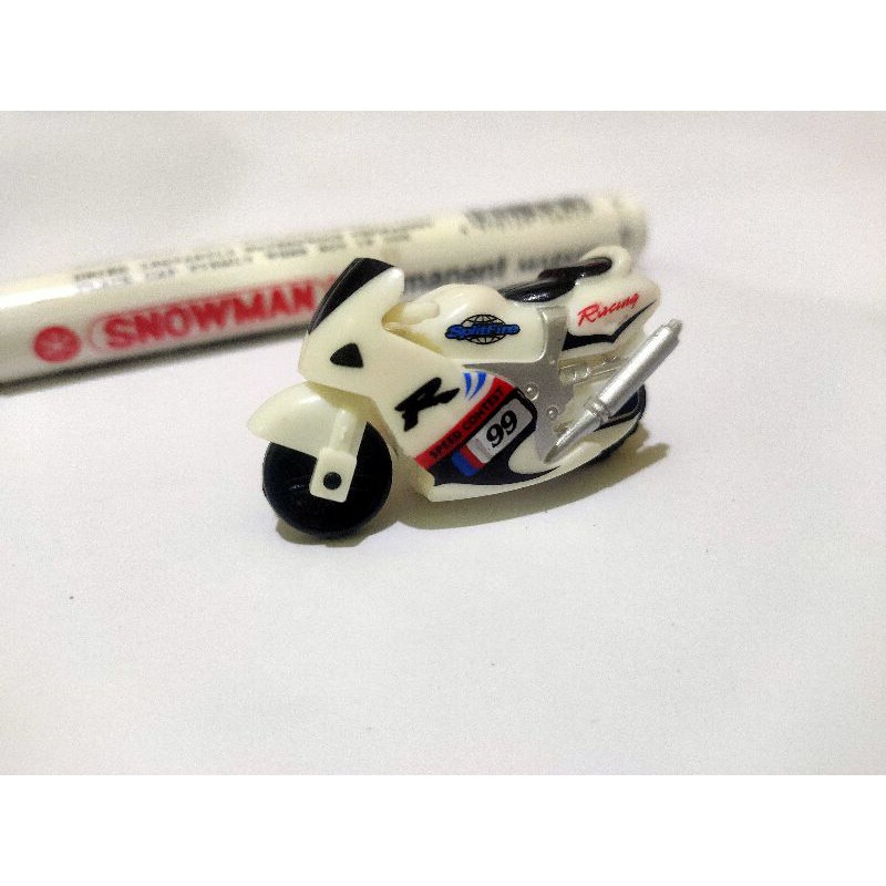 mainan motor GP spin go / mainan moto GP / miniatur motor GP/ motor rossi / mainan anak murah