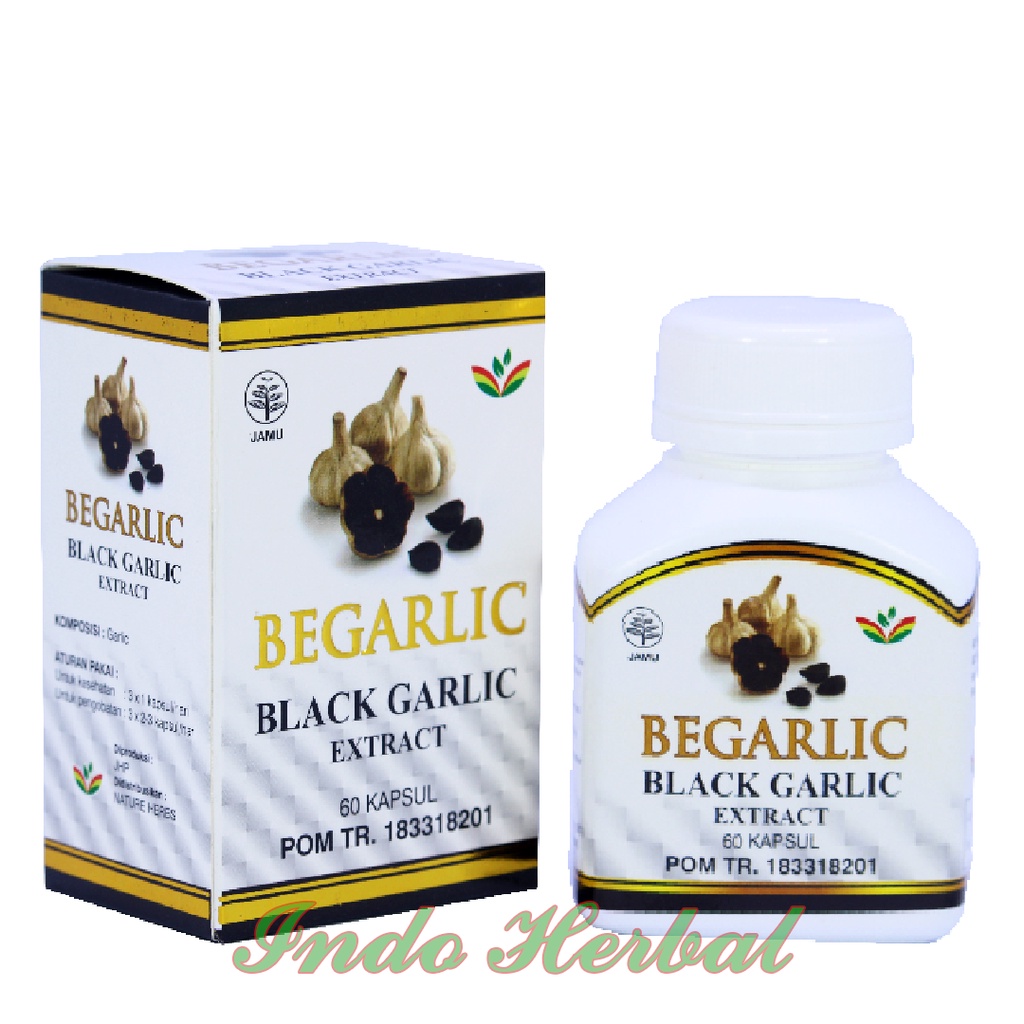 Kapsul BEGARLIC 60kpsl | BEGARLIC Black Garlic Extract