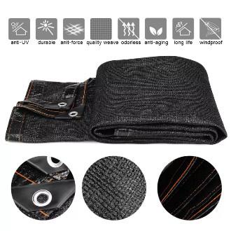 Jaring Penahan Sinar Matahari Anti-UV, Terpal Jaring Pelindung Panas