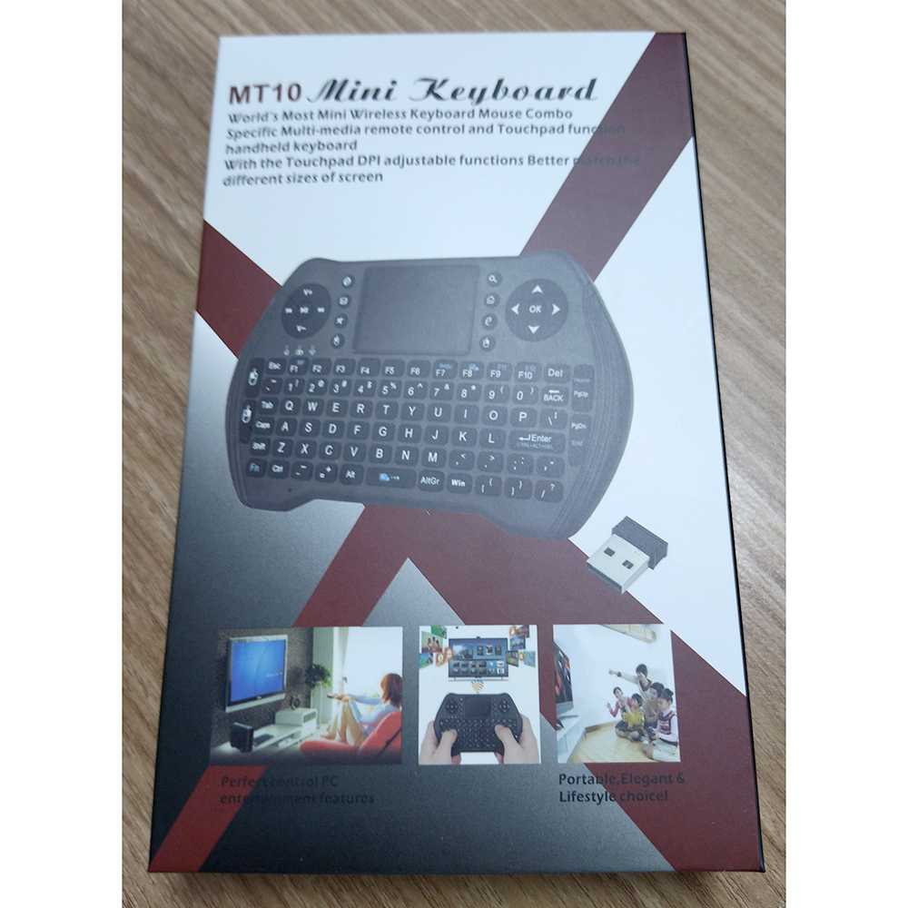 Keyboard Wireless 2.4GHz with Touchpad - MT10 ( Al-Yusi )