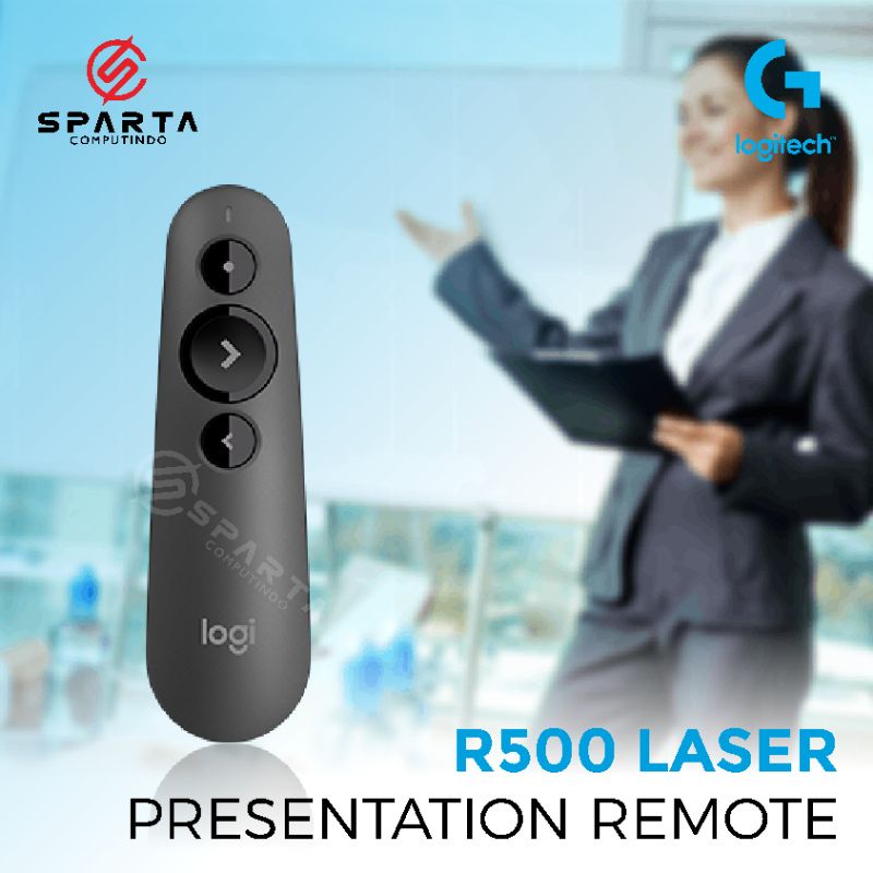 Logitech R500 Presentation Remote Laser Original New Bergaransi