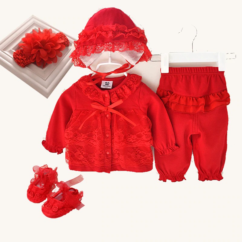 newborn baby girl clothes set