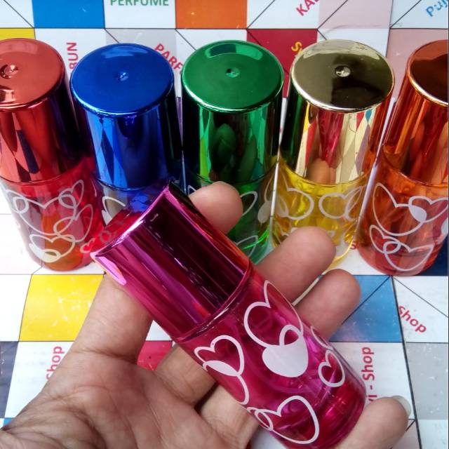 Botol Parfum Spray CASA Motif Warna 22 ml