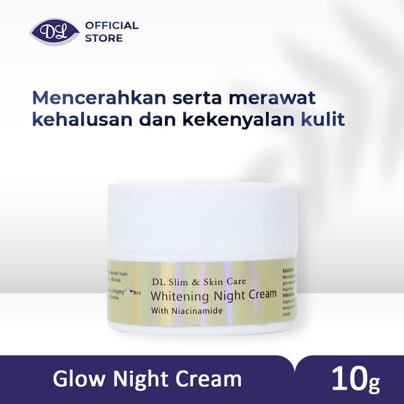 DL Slim & Skin Care Glow Night Cream 10gr