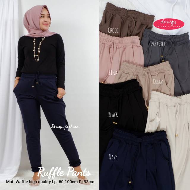 Ruffle Pants