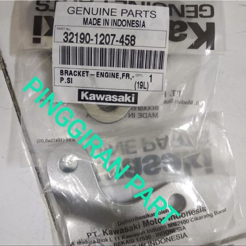 Braket dudukan mesin bawah Ninja R SS Original