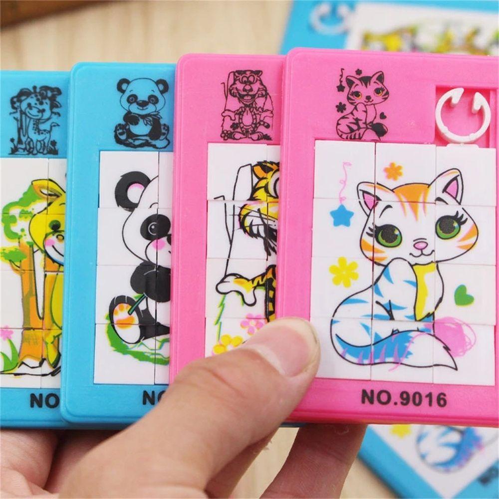Mxbeauty Jigsaw Puzzle 5Pcs Plastik Edukasi Dini Anak Untuk Puzzle Anak