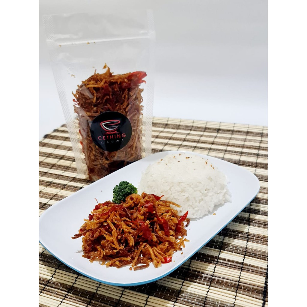 

Orek kentang 150 gram khas Cething Garwa