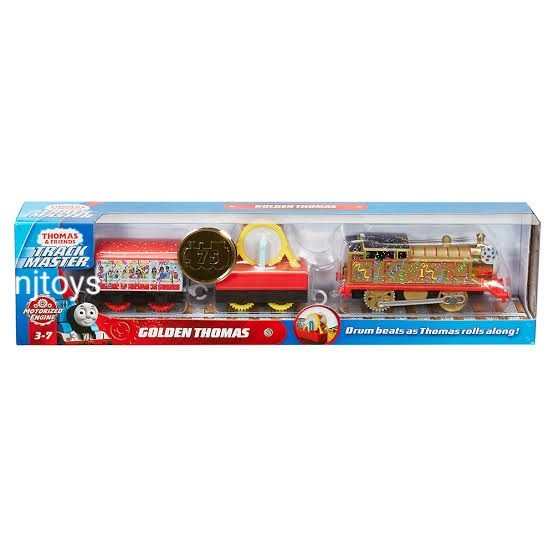 Thomas and Friends TrackMaster Golden Thomas mainan kereta api - Golden Thomas