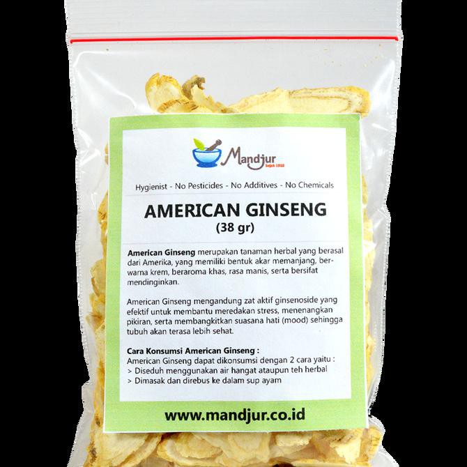 American Ginseng-Penambah Darah "