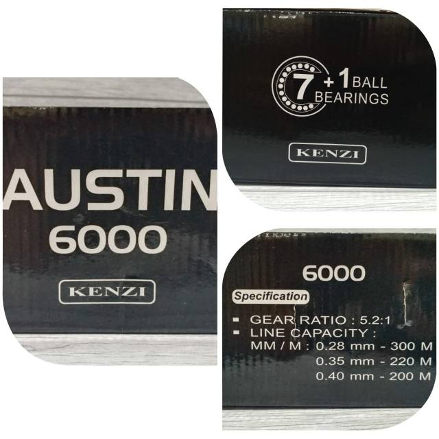 RELL PANCING KENZI AUSTIN 1000/2000/3000/6000... ORIGINAL