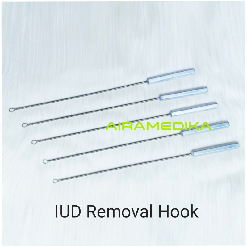 Jual Pengait IUD Stainless / IUD Removal Hook / IUD Hook +- 30cm ...