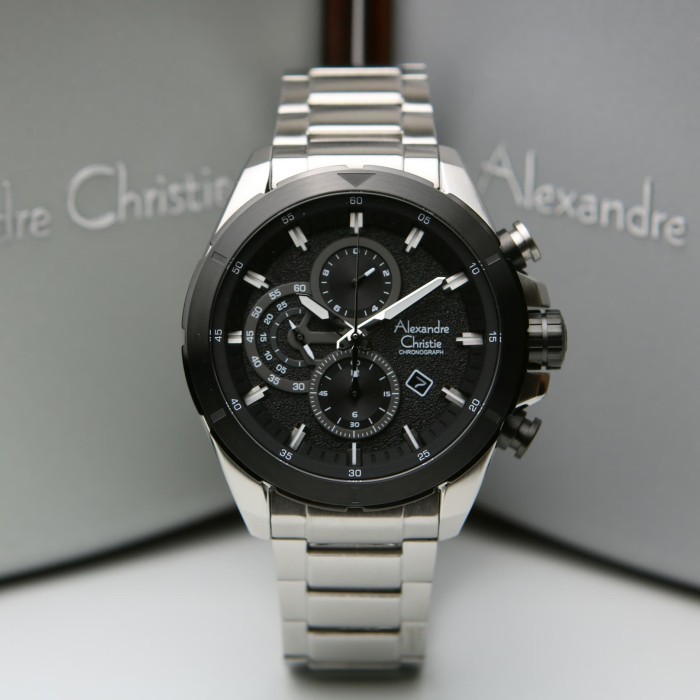 JAM TANGAN PRIA ALEXANDRE CHRISTIE AC 6508 NEW VERSION ORIGINAL GARANSI RESMI 1 TAHUN