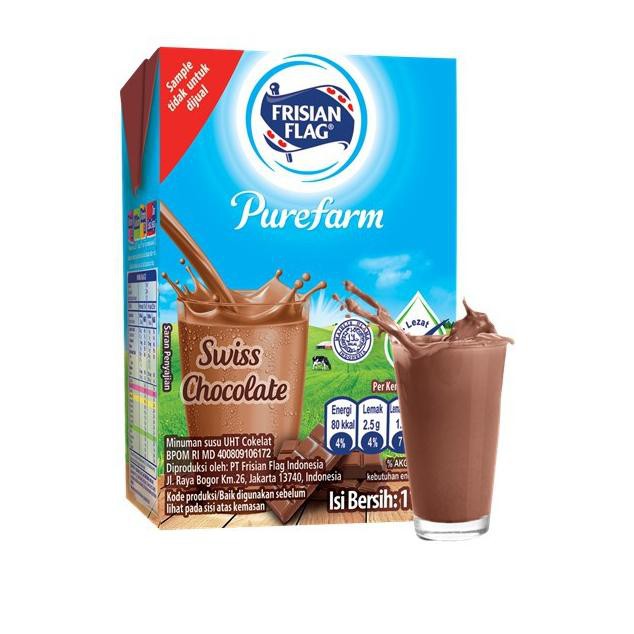 

DISKON [Sampling] UHT Frisian Flag Swiss Chocolate 115 ml [Not For Sale] [69]