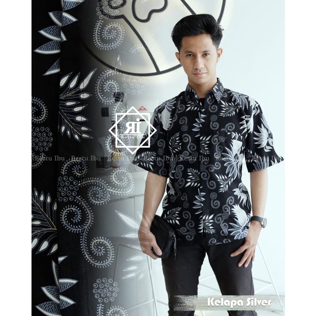 kmeja batik pria/kmeja lengan pendek/batik pria/kmeja batik