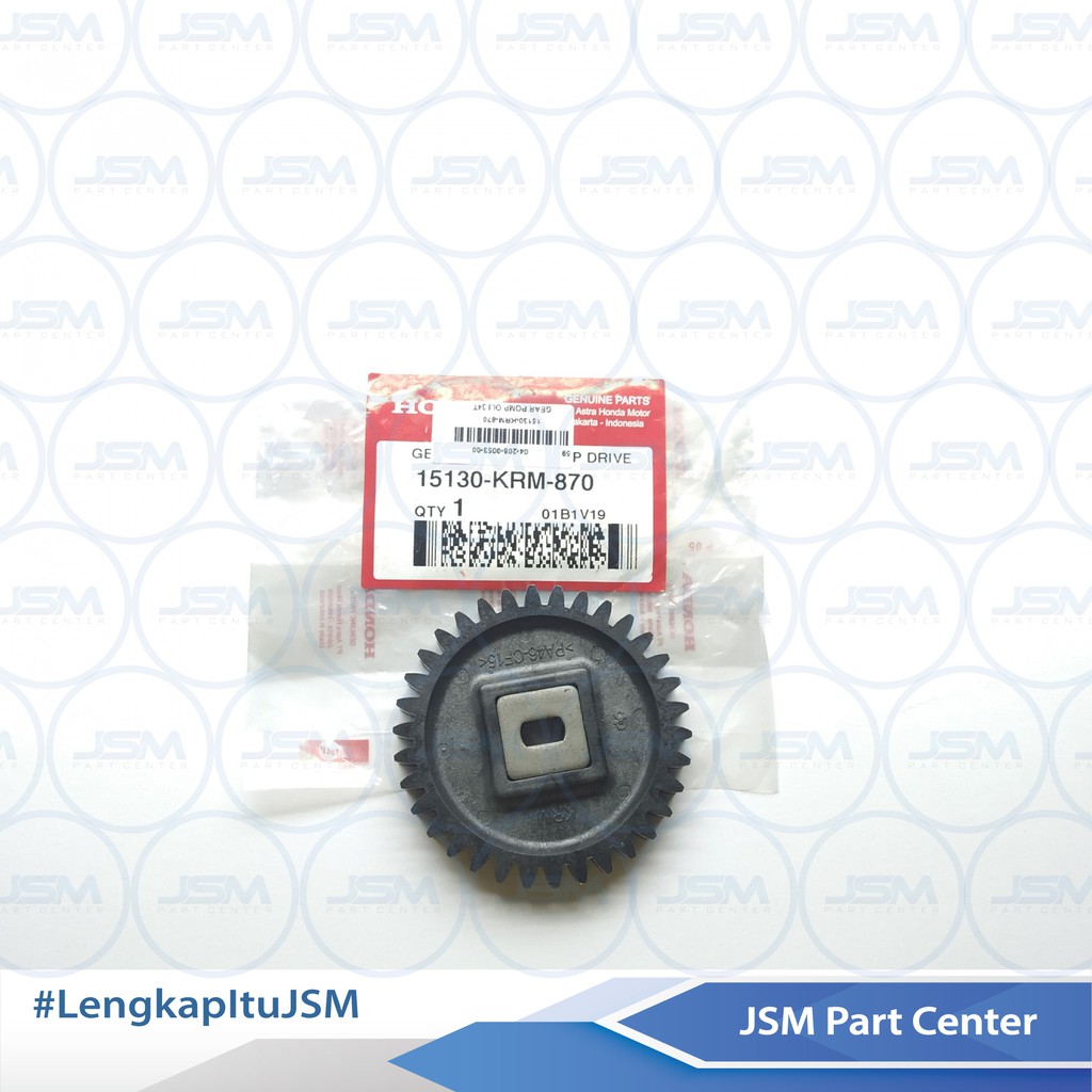 GEAR OIL PUMP MEGAPRO MONOSHOCK 15130-KRM-870 GEAR POMPA OLI VERZA 34T