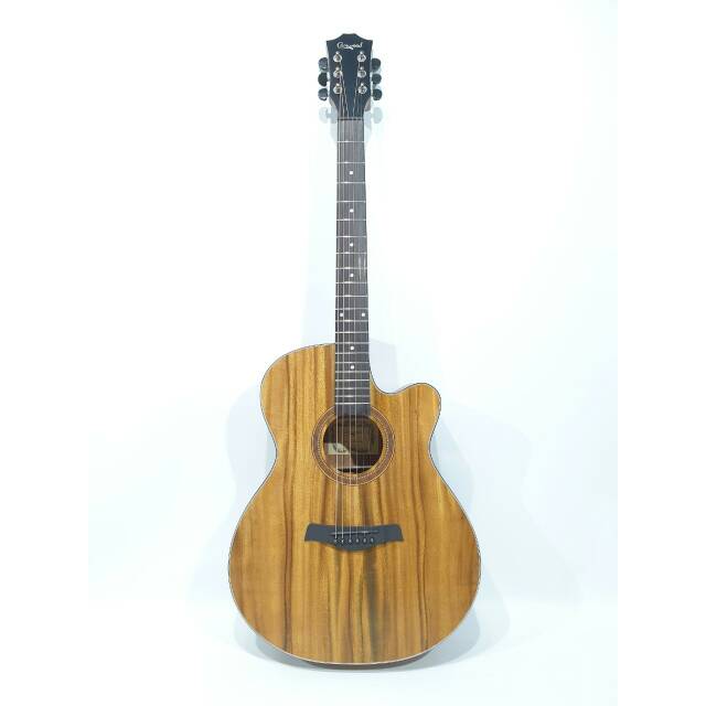 Gitar Akustik Merk Camwood Original Tipe IWC-235 NSK Senar String Trusrod Murah Jakarta