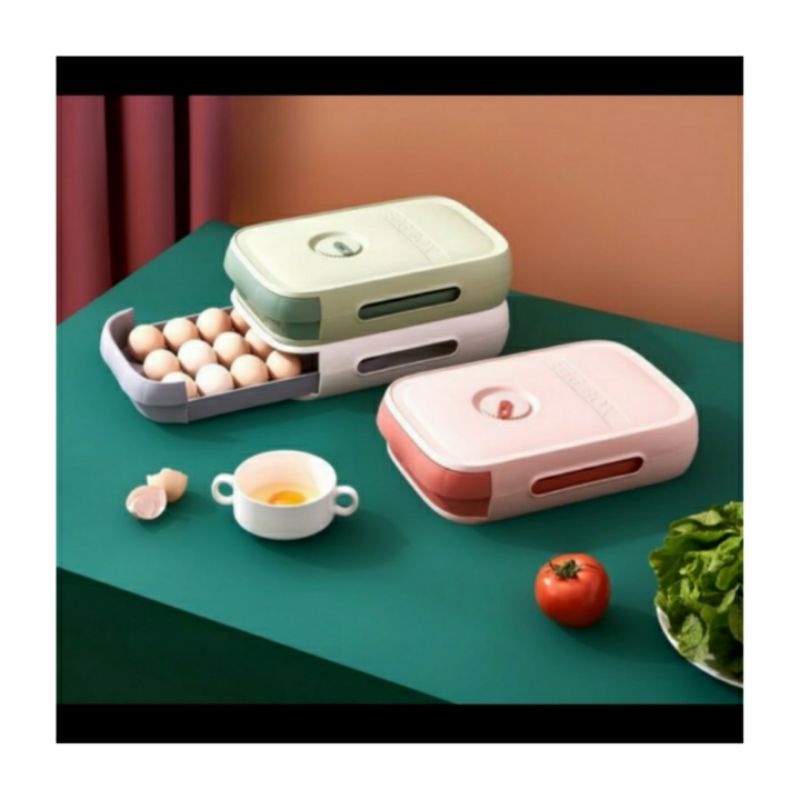 Tempat Penyimpanan Telur 6511, Laci Simpan Telur, Box Telur Egg Box
