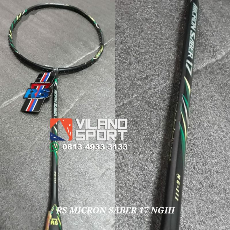 Raket Badminton RS micron saber 17 NG III