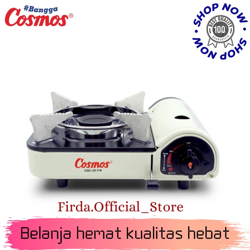 COSMOS Kompor Gas Mini Travel CGC-121P DIJAMIN ORI