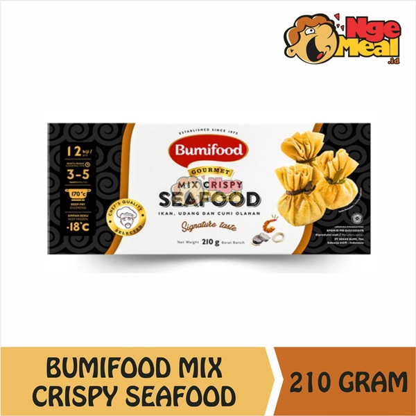 

BUMIFOOD Mix Crispy Seafood 12 Pcs