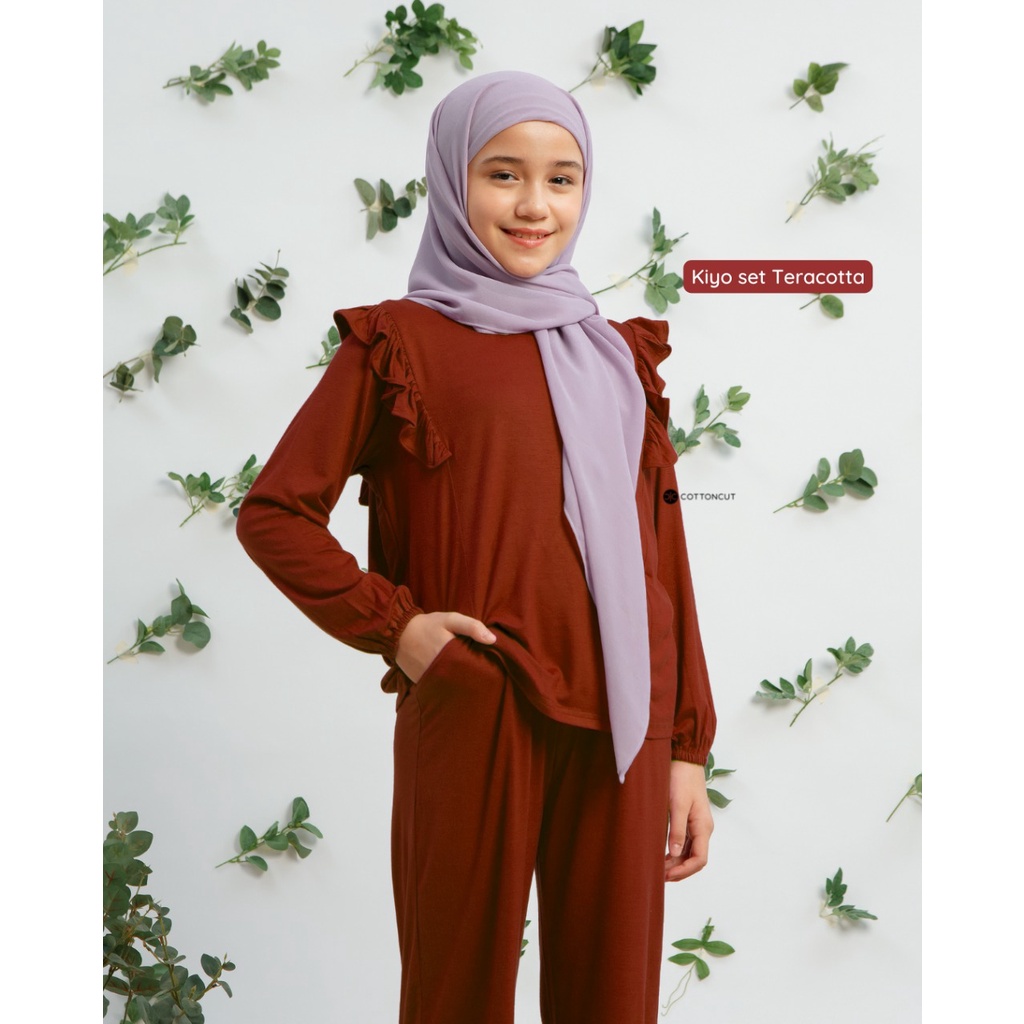 Cottoncut Kiyo Set Kids Piyama Anak Perempuan