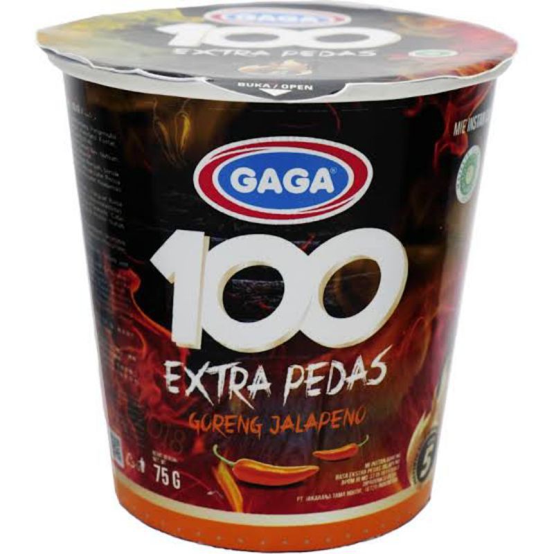 

MI GAGA 100 EXTRA PEDAS GORENG JALAPENO CUP 75GR