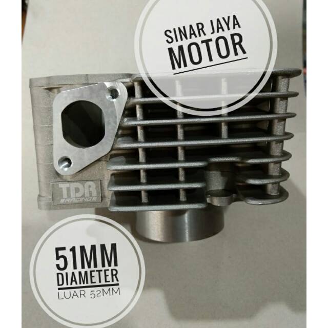 Blok seher tdr  jupiter z  51mm. masih bisa korter lg samapi 53mm Ori