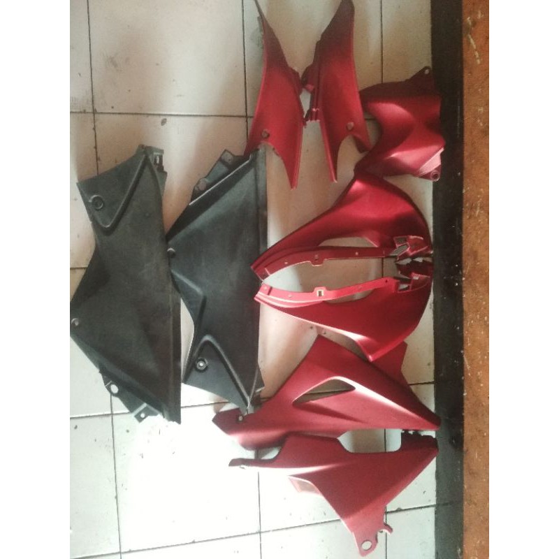 cover body set CBR 250r CBU KYJ Thailand K33 undercowl side cover fairing kiri kanan pipi kanan kiri
